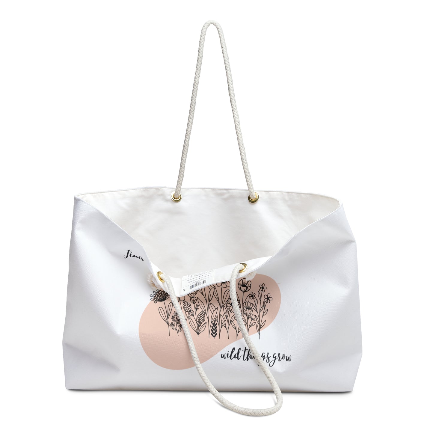 Find Me Where Wild Things Grow Weekender Bag
