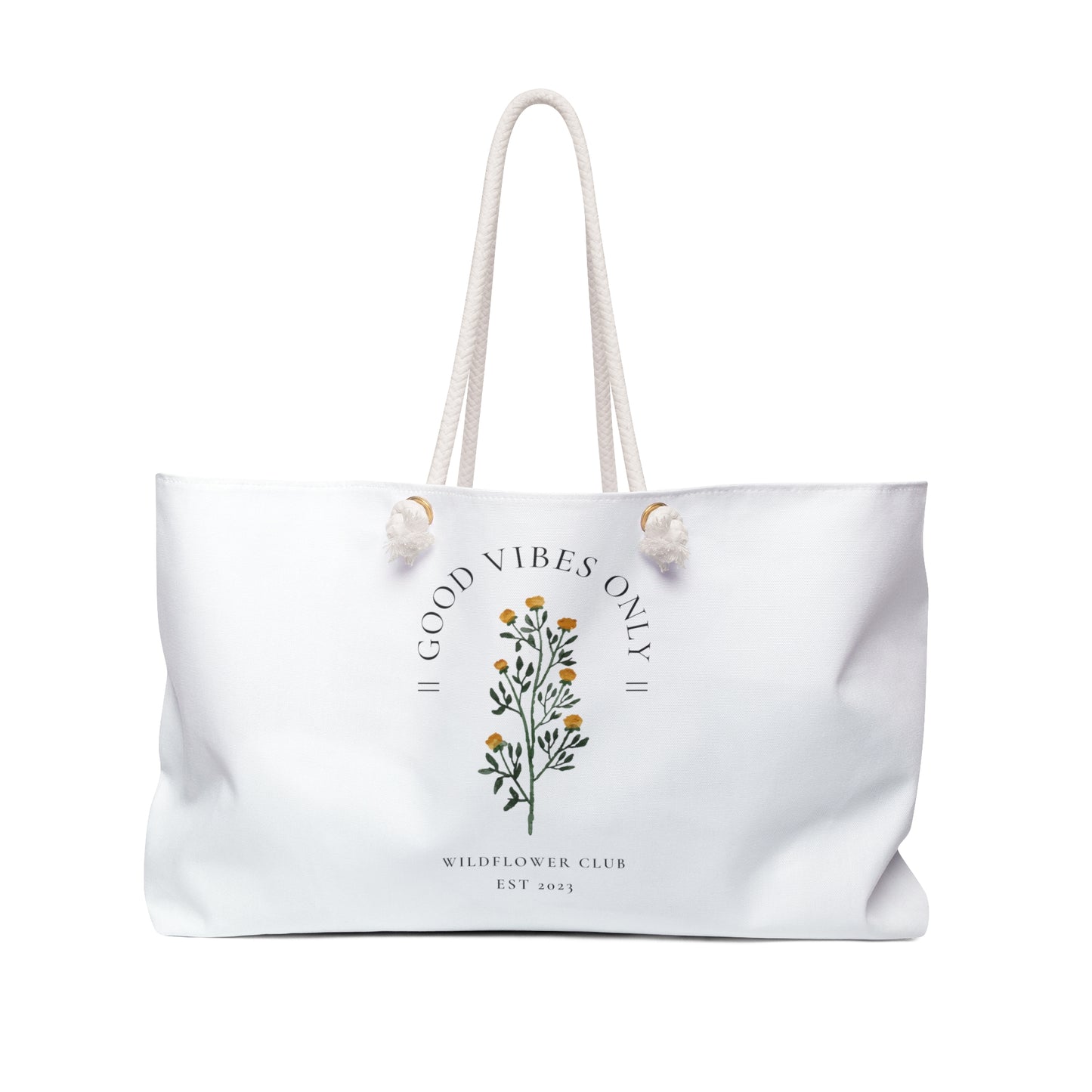 Good Vibes Only Weekender Bag