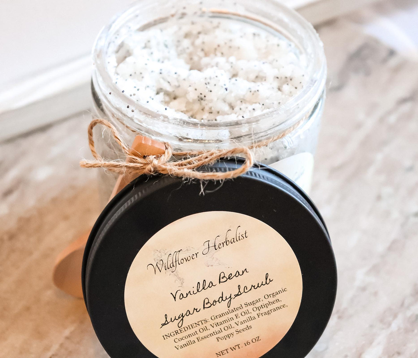 Vanilla Bean Sugar Scrub