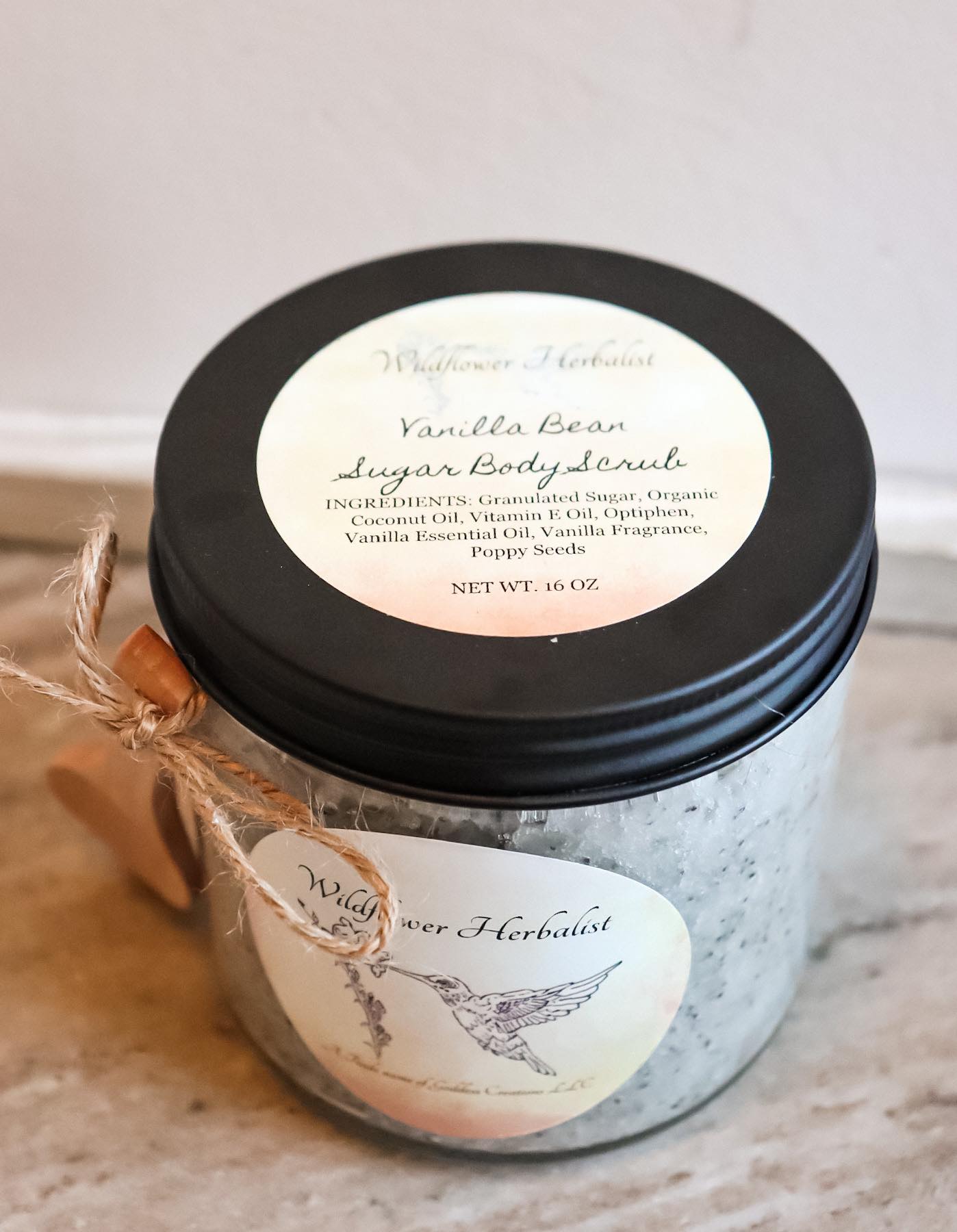 Vanilla Bean Sugar Scrub