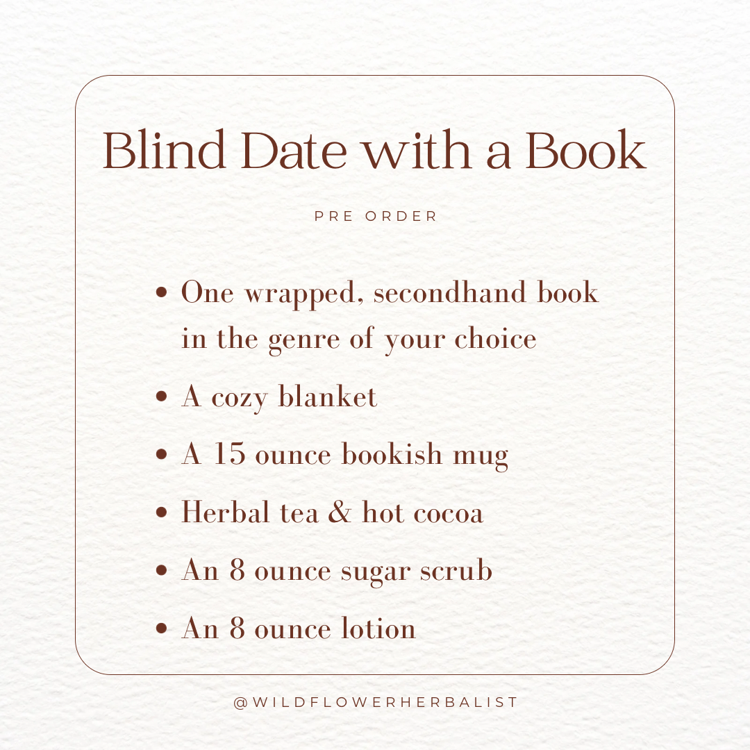 Deluxe Blind Date Book Basket
