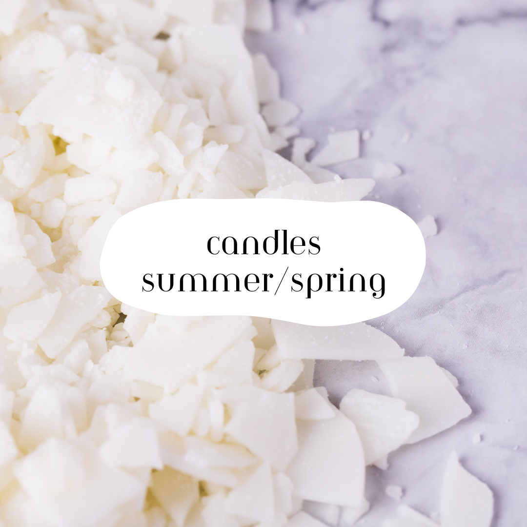 Candles - Summer/Spring Scents - Wholesale