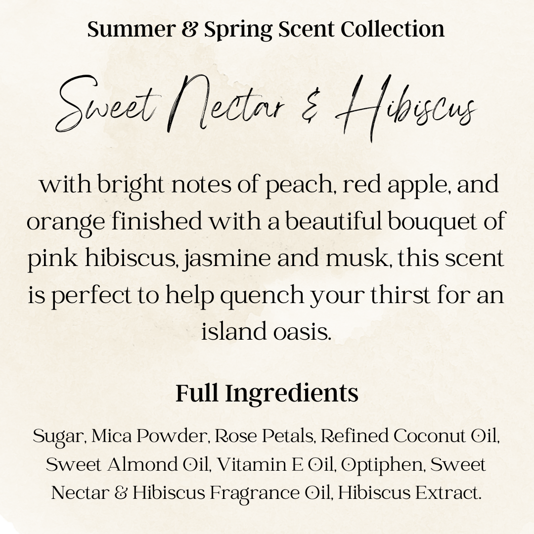 Summer & Spring Scents - Sugar Scrubs